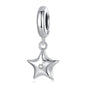 925 Sterling Silver Oxidized Star Bracelet With Beads