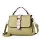 Versatile Small Square Handbag For Women - Green