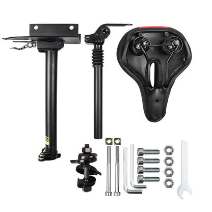 Foldable Seat for Xiaomi M365 Scooter - no Drilling Black