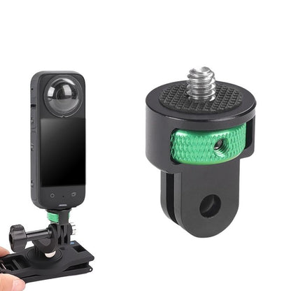 Universal 1 / 4 Inch Screw Action Camera Adapter - Adjustable - Black