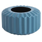Versatile Vase For Wet And Dry Flowers - Glazed Decorative Pot - Sea Blue