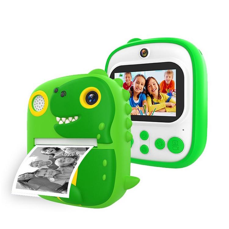 Instant Printing Camera with 2.4 Hd Screen and 32gb Tf Card - Blue