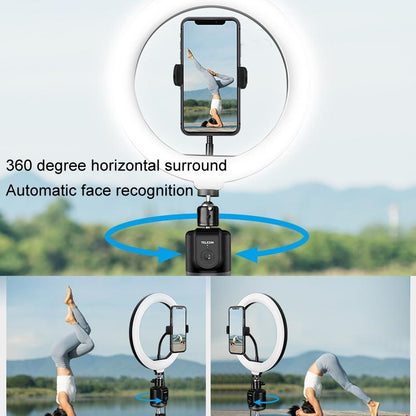 Intelligent 360 Degree Follow Gimbal Camera with Ai Face Recognition - Black