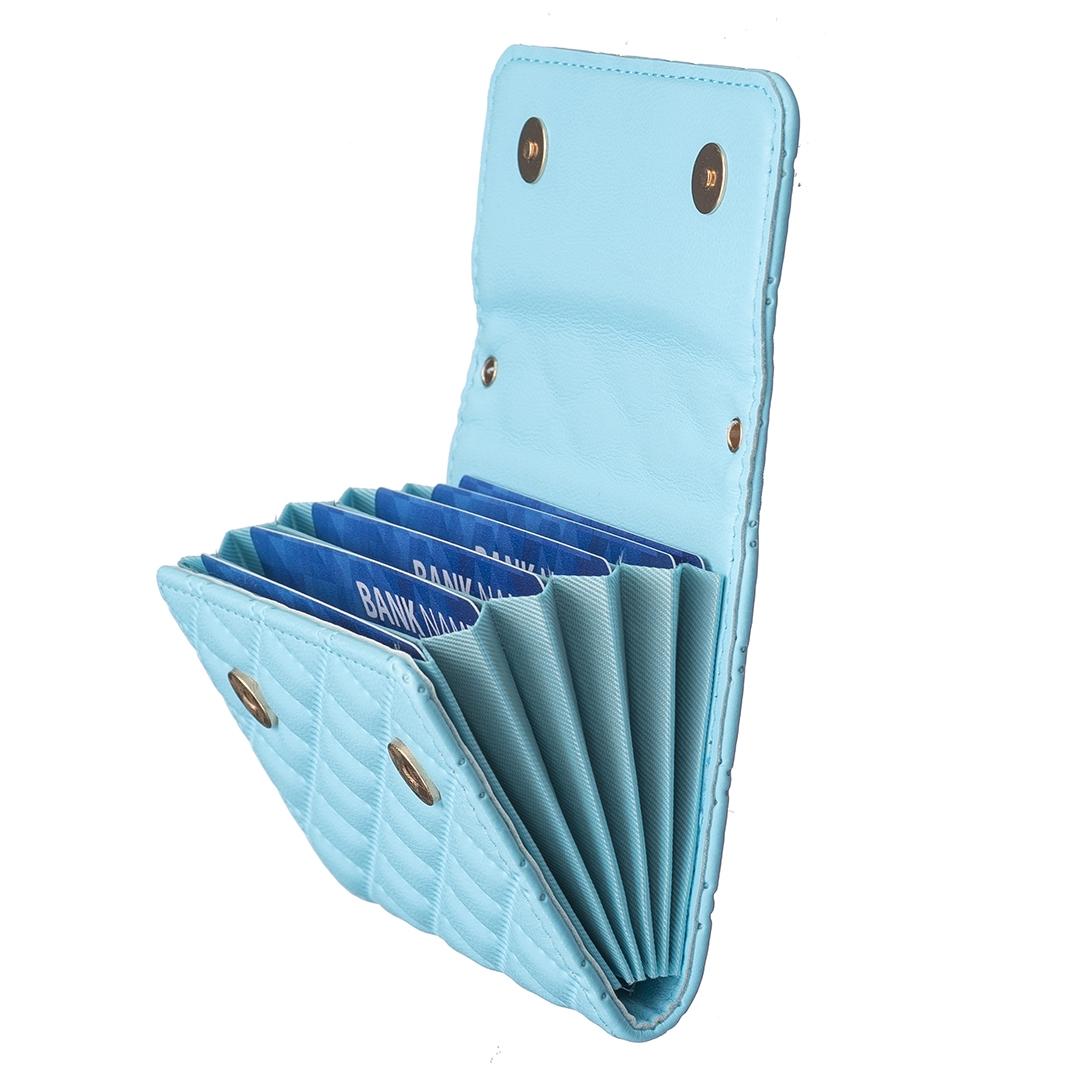 Horizontal Card Bag For Mobile Phones Sticker - Dark Purple