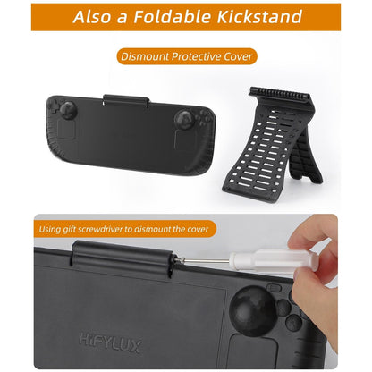 3-in-1 Gaming Console Protector with Sun Hood and Kickstand