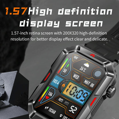 Smart Bracelet With Sleep Detection And Silicone Strap - Bt5.2 - Black