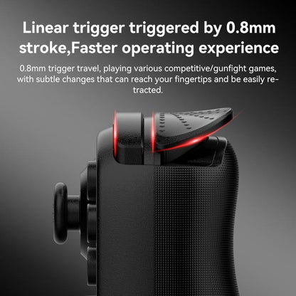 Foldable Tooth Controller for Gaming - Black