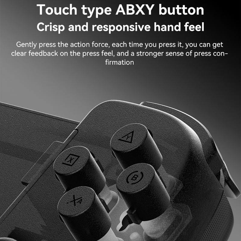 Foldable Tooth Controller for Gaming - Black