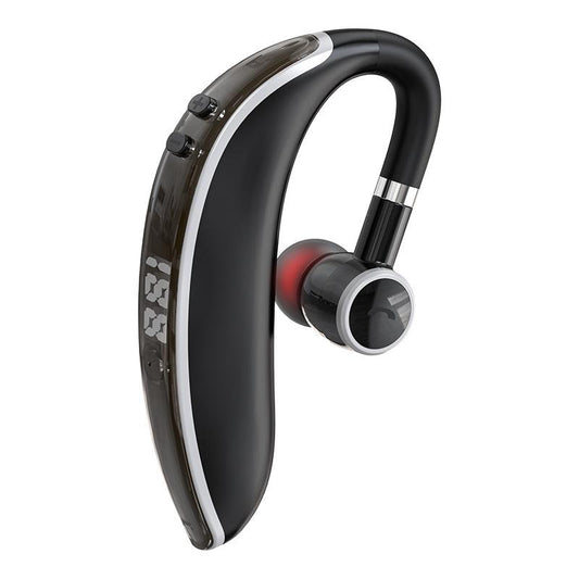 Universal Bluetooth Earphone - Single-ear Rotating Black / White