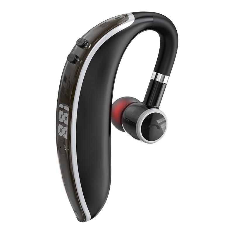 Universal Bluetooth Earphone - Single-ear Rotating Black / White