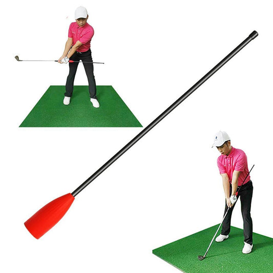 Improve Golf Swing With Wedge Trainer - Red
