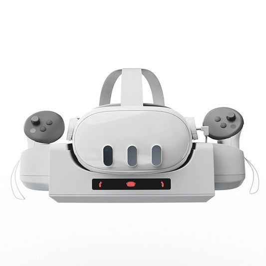 Gray Wall Mount for Meta Quest 3 Vr Helmet Charging