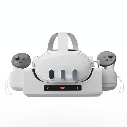 Gray Wall Mount for Meta Quest 3 Vr Helmet Charging