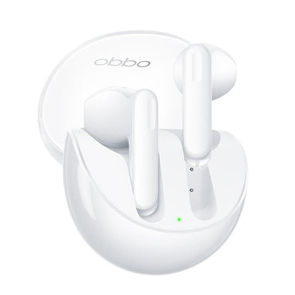 Wireless Bluetooth Earphones with Noise Reduction for Calls and Music - Semi-in-ear Design - White