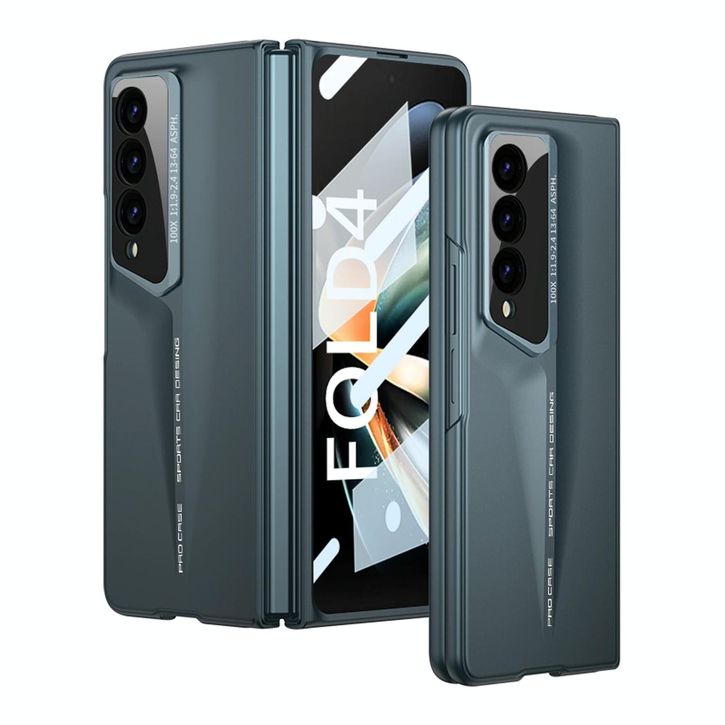 Full Coverage Ultra Thin Case for Samsung Galaxy z Fold 4 / 5g - Grey