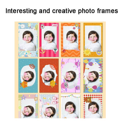 Instant Print Camera for Kids with Dual Lens and 2.4-inch Screen - Pink