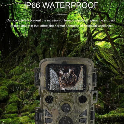Outdoor Night Vision Hunting Camera with 4k Hd and Infrared Induction Camouflage Design
