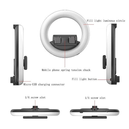 Selfie Live Broadcast Ring Light For Beautifying And Fill Lighting