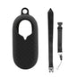 Silicone Camera Case Set with Lanyard for Insta360 Go2 - Black