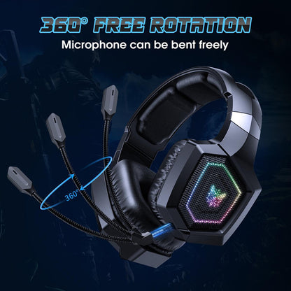 Tri-Mode Bluetooth E-Sports Headset - Black