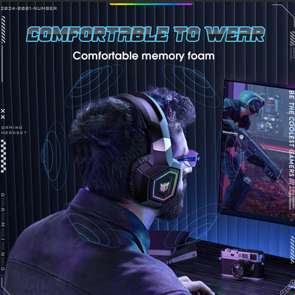 Tri-Mode Bluetooth E-Sports Headset - Black