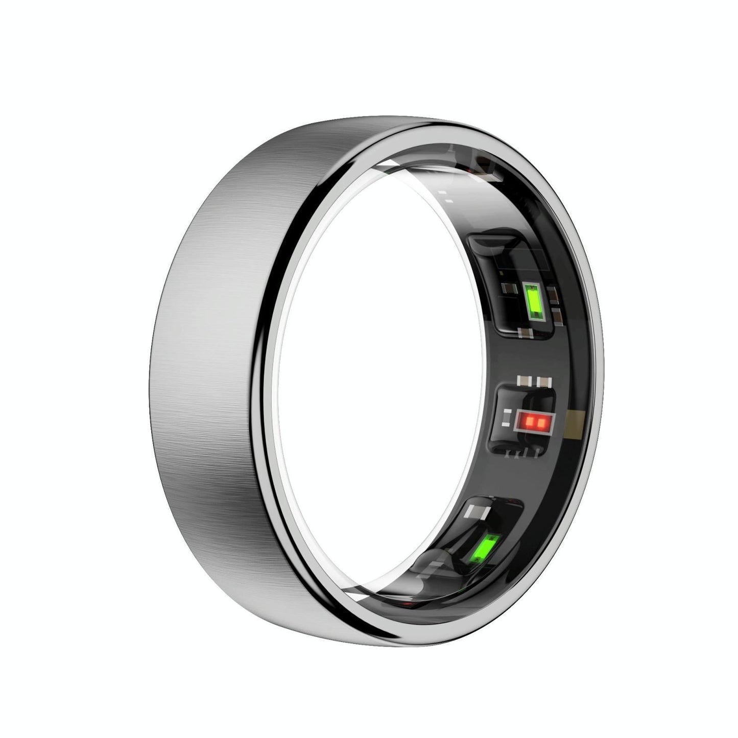 Smart Ring Heart Rate Blood Oxygen Sleep Sports Size 10 - Black