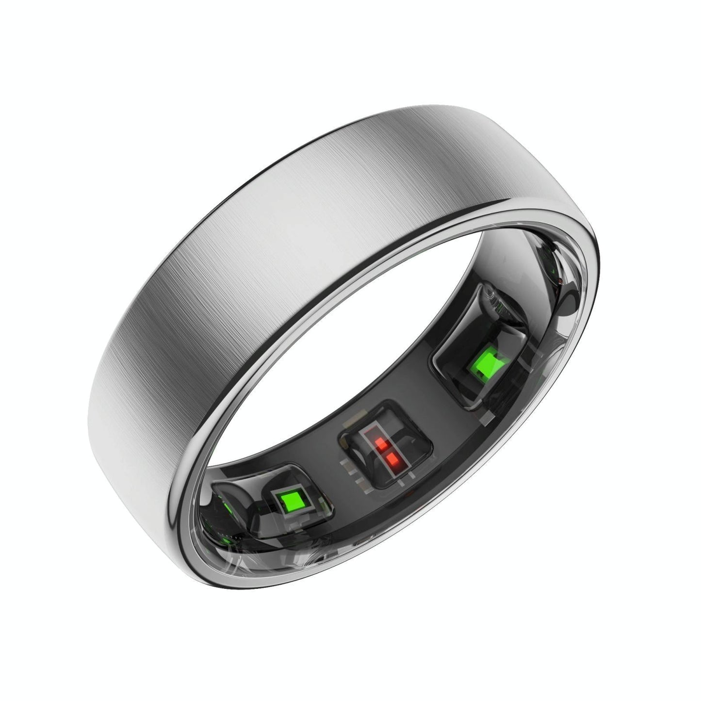 Smart Ring Heart Rate Blood Oxygen Sleep Sports Size 10 - Black