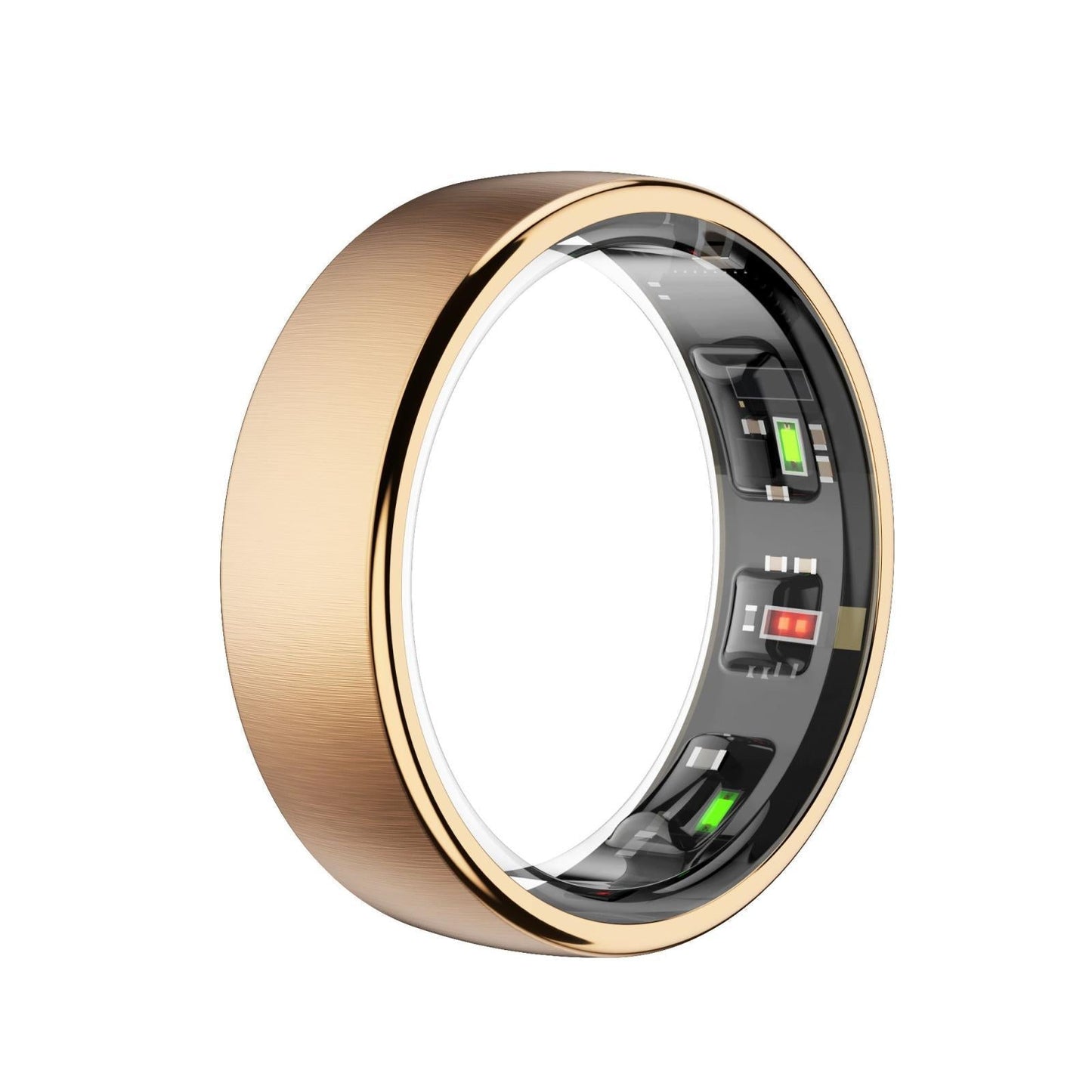 Smart Ring Heart Rate Blood Oxygen Sleep Sports Size 10 - Black