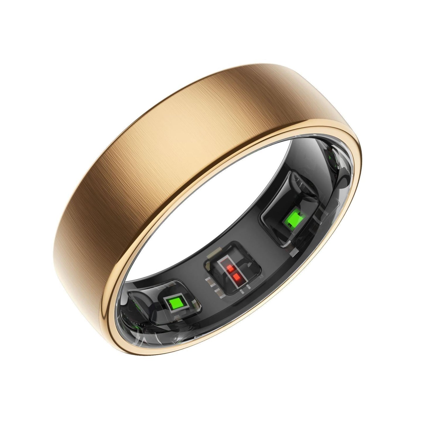 Smart Ring Heart Rate Blood Oxygen Sleep Sports Size 10 - Black