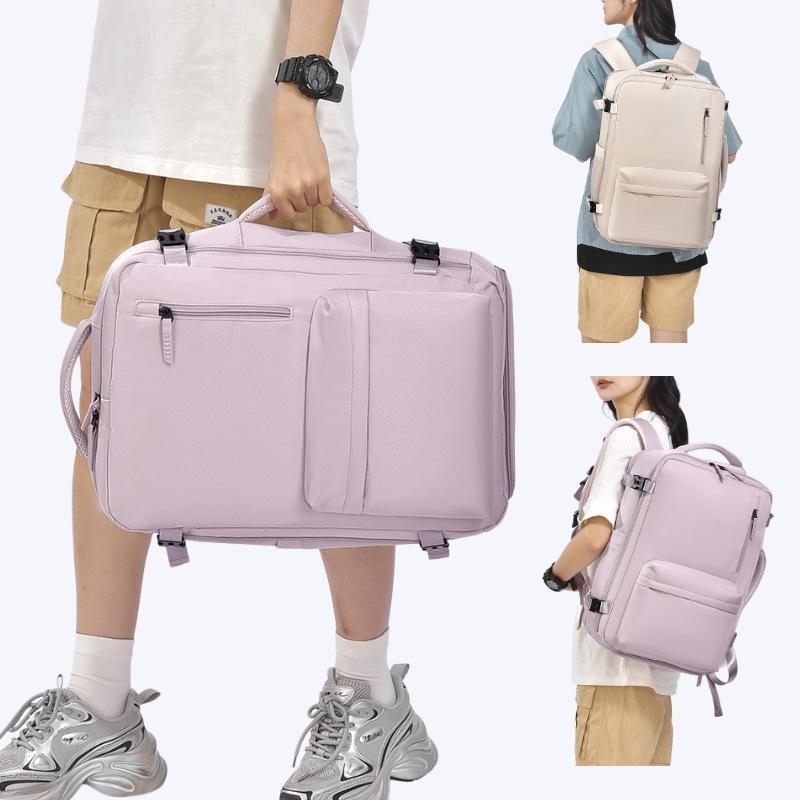 Spacious Travel Backpack For Laptops - Black