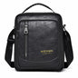 Waterproof Business Crossbody Bag Large Capacity - Black