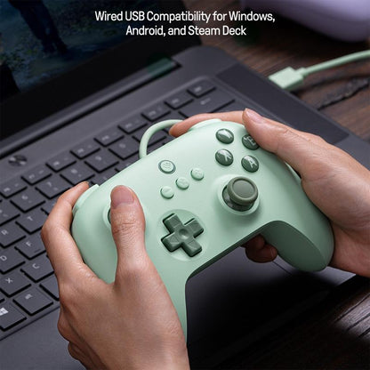 Wired Gaming Controller for Pc / Windows / Steam Deck / Android - Youth Edition - Purple