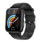 1.91 Inch Waterproof Smart Watch With Ai Diagnosis & Health Monitoring - Black