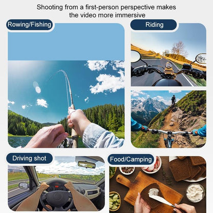 Adjustable Chest Strap with Mount and Screw - 6 In 1 Phone Clamp