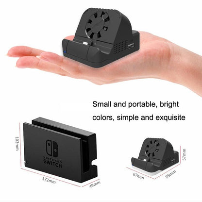 Switch Hdmi Converter with Cooling Fan and Charger