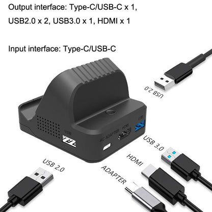 Switch Hdmi Converter with Cooling Fan and Charger