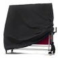 Waterproof Outdoor Table Tennis Cover - 165X70X185Cm - Black / Silver