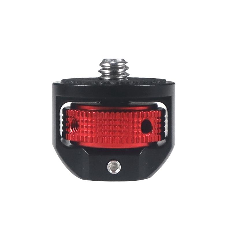 Universal 1 / 4 Inch Camera Adapter for Dji Pocket 2 / Insta360 one X2 - Black