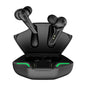 Wireless Gaming Earbuds with Bluetooth 5.0 and Led - Black