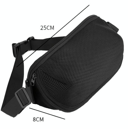 Bluetooth Speaker Messenger Bag for Jbl Flip / Ue Boom / Beats Pill - Black