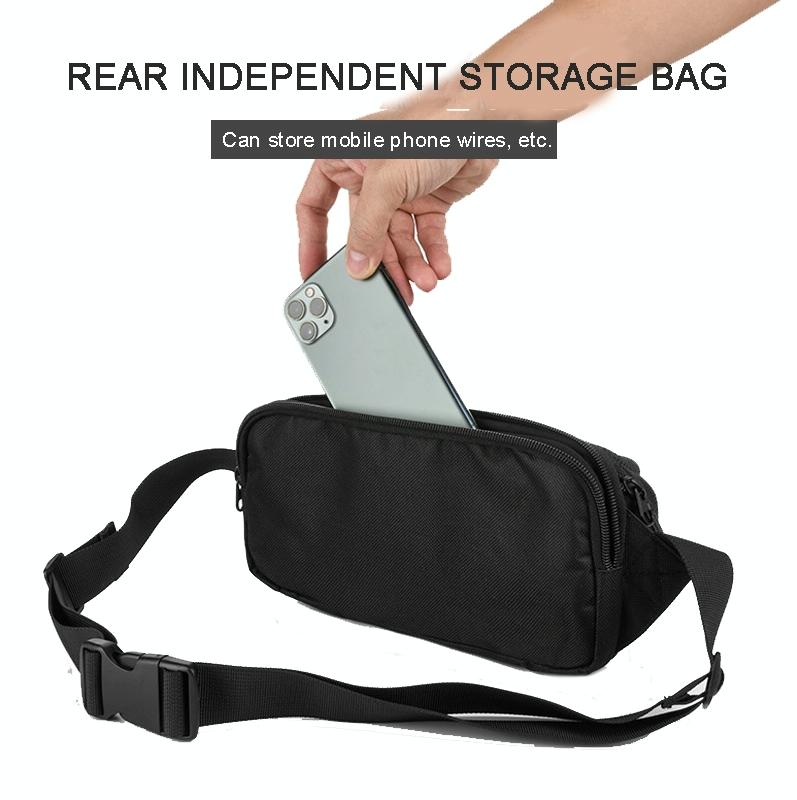 Bluetooth Speaker Messenger Bag for Jbl Flip / Ue Boom / Beats Pill - Black