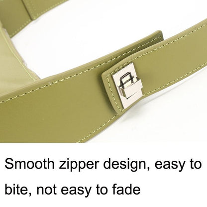 Vintage Semi Circular Underarm Bag White