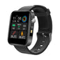 1.54 Inch Body Temperature Monitoring Smart Watch With Flashlight Function Black