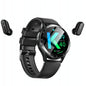 1.39 Inch Waterproof Bracelet Support Bluetooth Call / Nfc / Heart Rate - Black