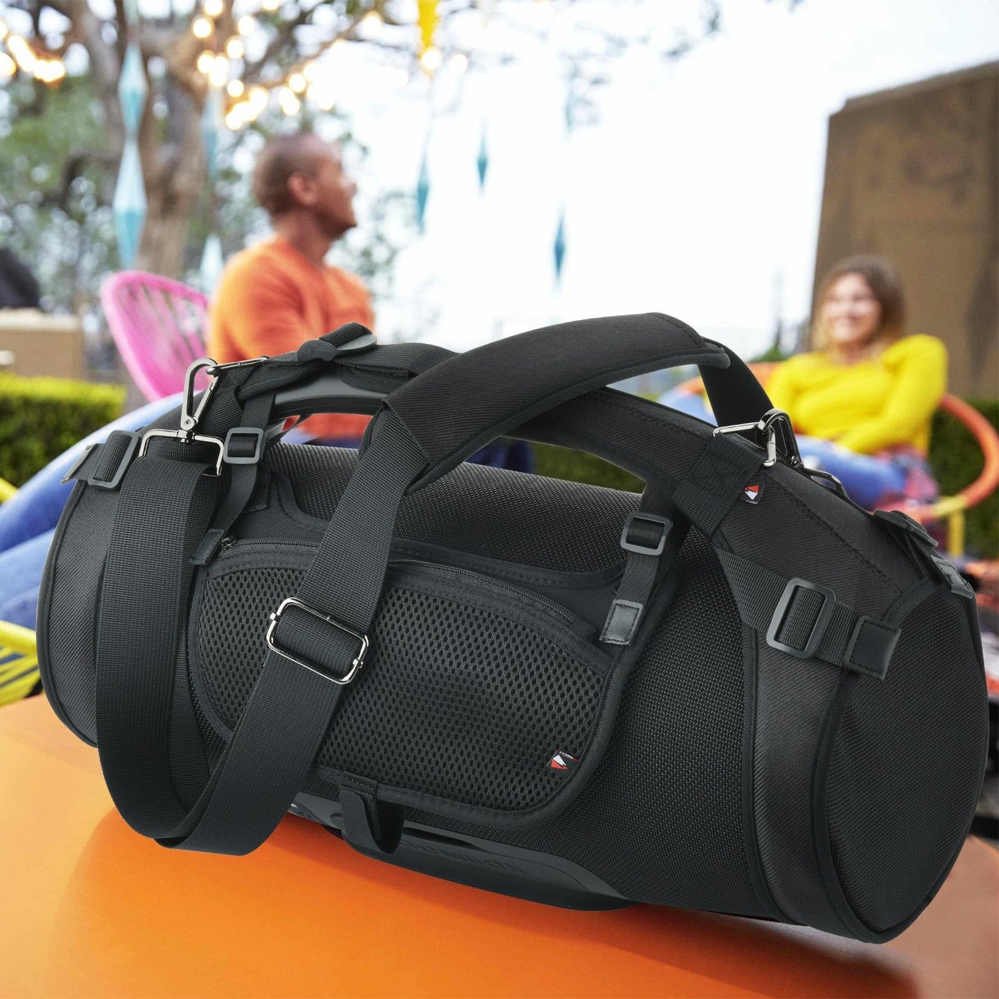 Jbl Boombox Speaker Bag With Shoulder Strap - Portable And Black