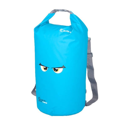 Waterproof Beach Bag For Outdoor Activities Pvc Mesh Cloth Storage Bucket For Swimming Rafting And Seaside Fun - Yellow