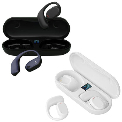 Wireless Bluetooth Sports Earphone - Js270 Hanging Ear Design - Black
