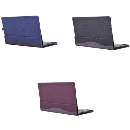 15-inch Laptop Sleeve for Hp Spectre X360 - Pu Leather - Blue