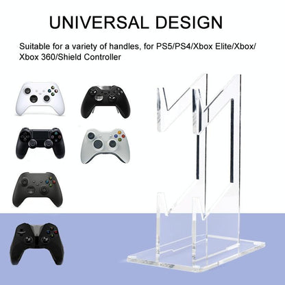 Transparent Acrylic Double Layer Game Handle Storage Bracket for Ps4 / Ps5 / Ps3