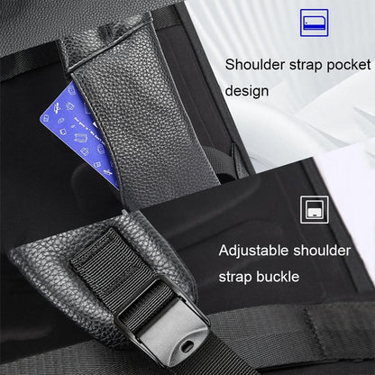 Multifunctional Anti-Theft Laptop Business Backpack With Usb Charging Hole Black